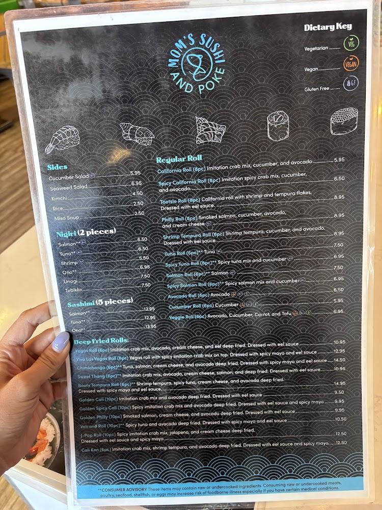 Mom's Sushi & Poke Menu image 4